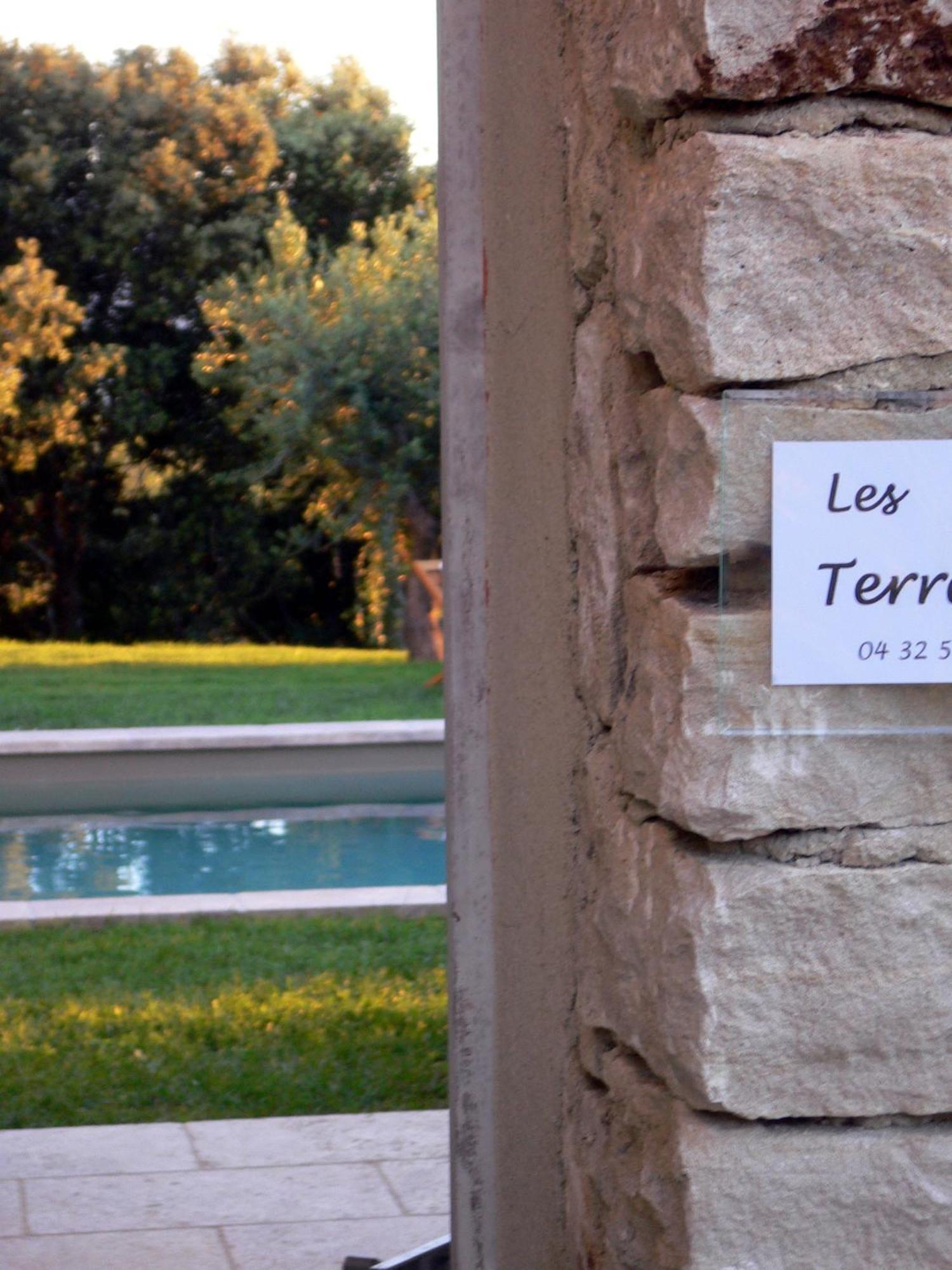 Les Terrasses - Gordes Pensionat Eksteriør billede