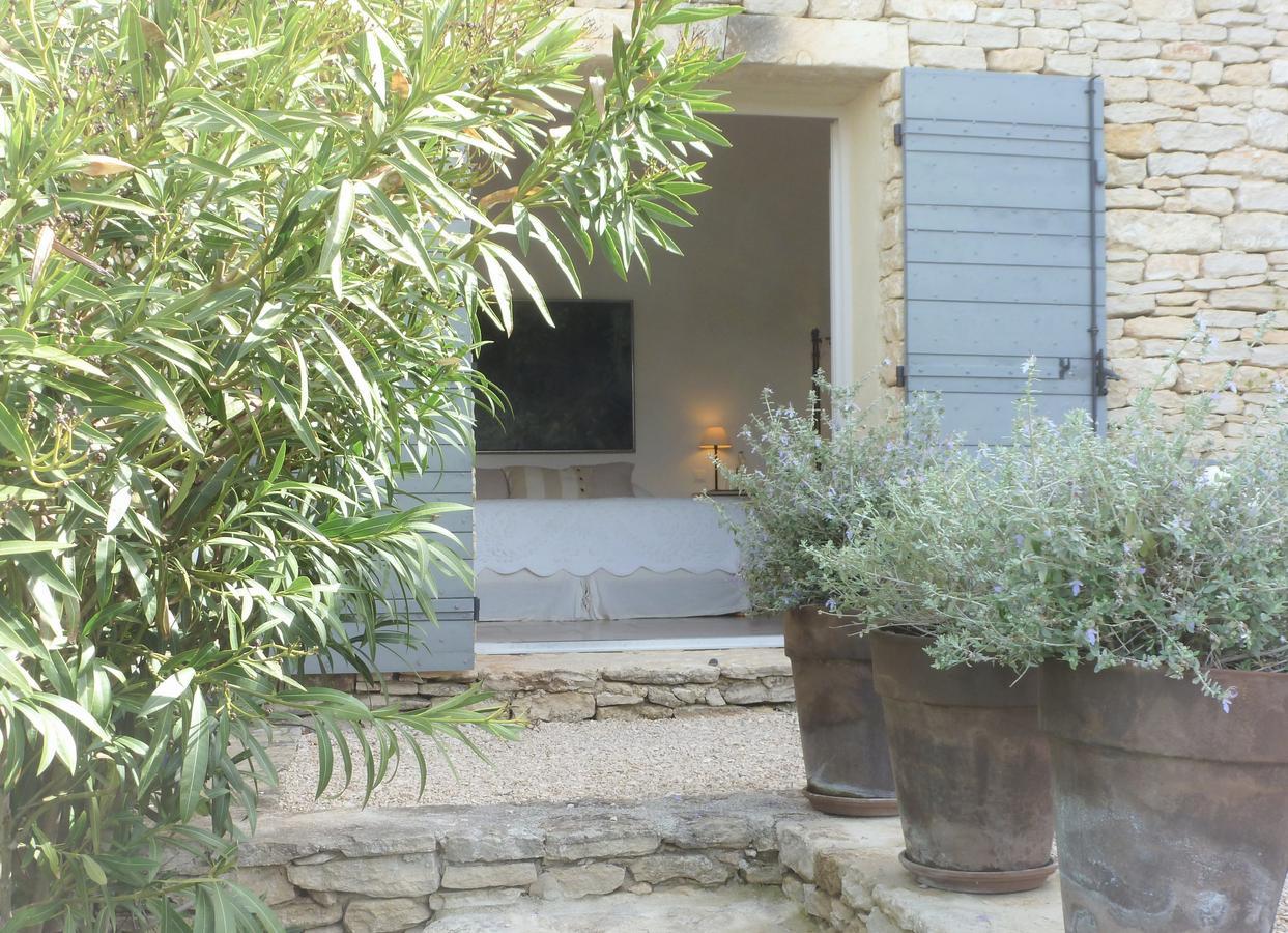 Les Terrasses - Gordes Pensionat Eksteriør billede